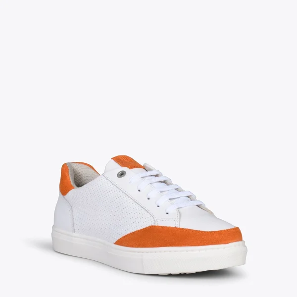 MiMaO ShopOnline SNEAKER MIL PUNTOS – Tennis Casual Pour Femme ORANGE 5