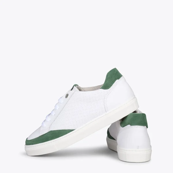 MiMaO ShopOnline SNEAKER MIL PUNTOS – Tennis Casual Pour Femme VERT 4