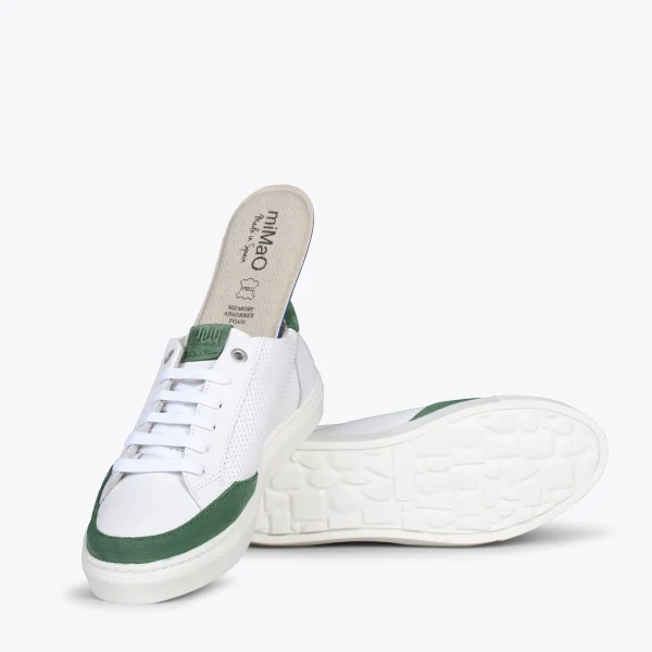 MiMaO ShopOnline SNEAKER MIL PUNTOS – Tennis Casual Pour Femme VERT 6