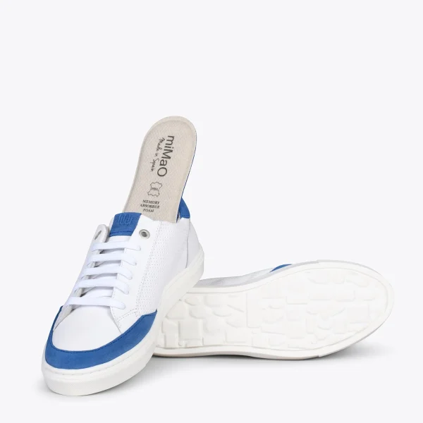 MiMaO ShopOnline SNEAKER MIL PUNTOS – Tennis Casual Pour Femme BLEU 6