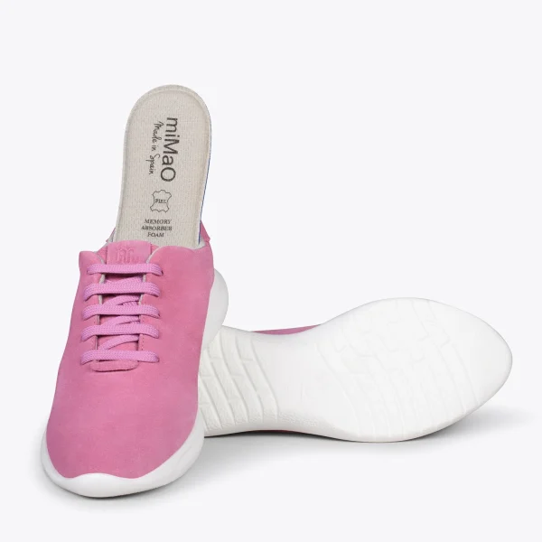 MiMaO ShopOnline WALK – Baskets Confortables Pour Femme ROSE 6