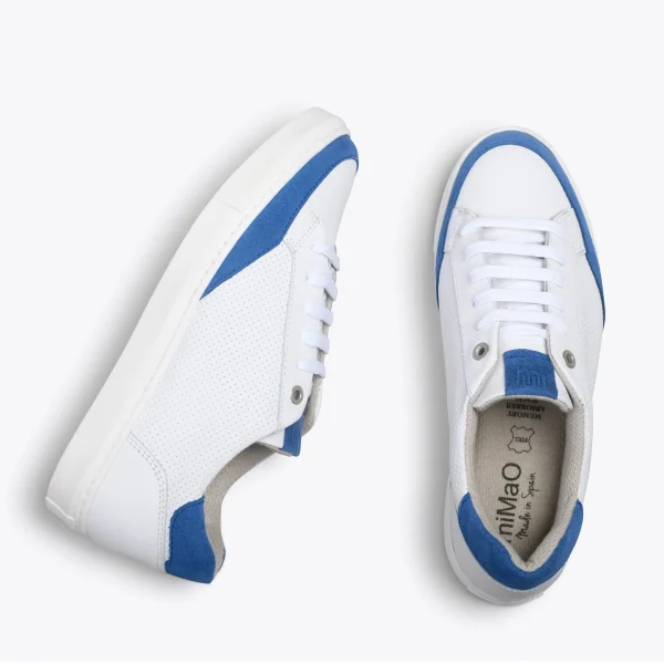 MiMaO ShopOnline SNEAKER MIL PUNTOS – Tennis Casual Pour Femme BLEU 3