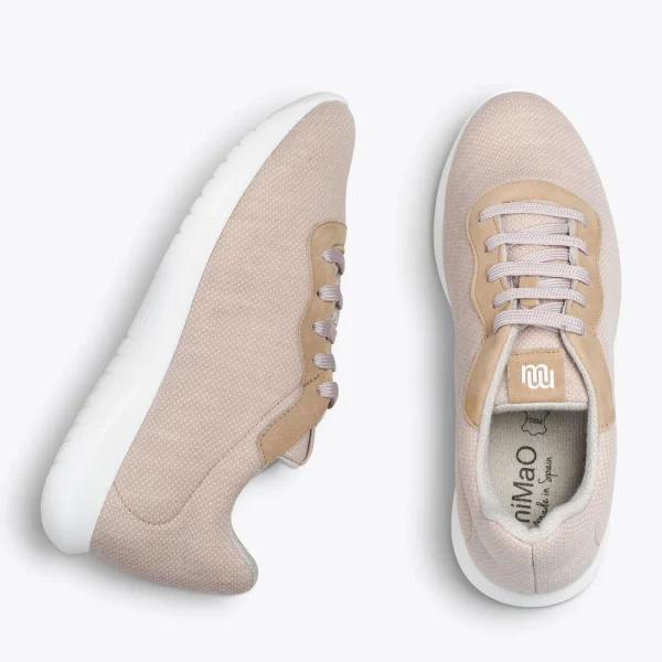 MiMaO ShopOnline YOGA – Baskets En Laine Mérinos BEIGE 3