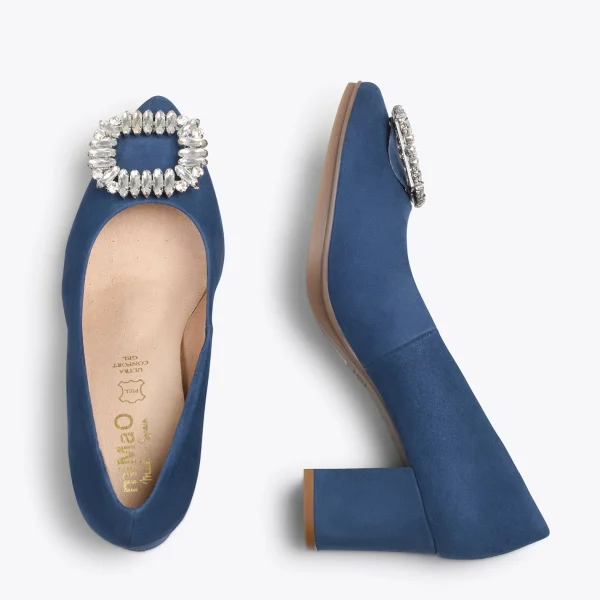 MiMaO ShopOnline URBAN S BIJOU – Chaussures à Talon Strass BLEU 3