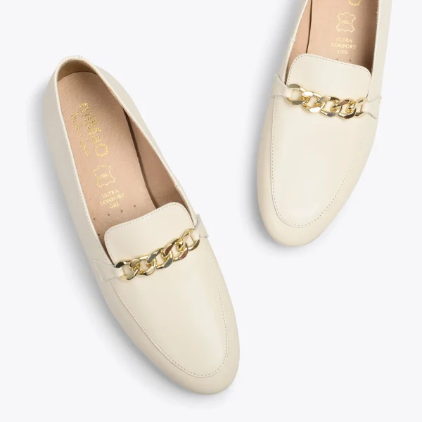 MiMaO ShopOnline CHAIN – Mocassins En Cuir Pour Femme OS 3