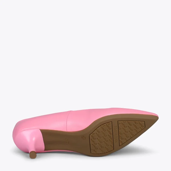 MiMaO ShopOnline URBAN KITTEN – Chaussures à Talon Kitten En Cuir Nappa ROSE 6
