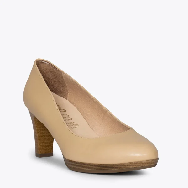 MiMaO ShopOnline VOL – Chaussures BEIGE à Talon Et Plateforme 5
