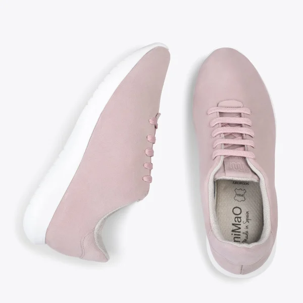 MiMaO ShopOnline WALK – Baskets Confortables Pour Femme NUDE 3