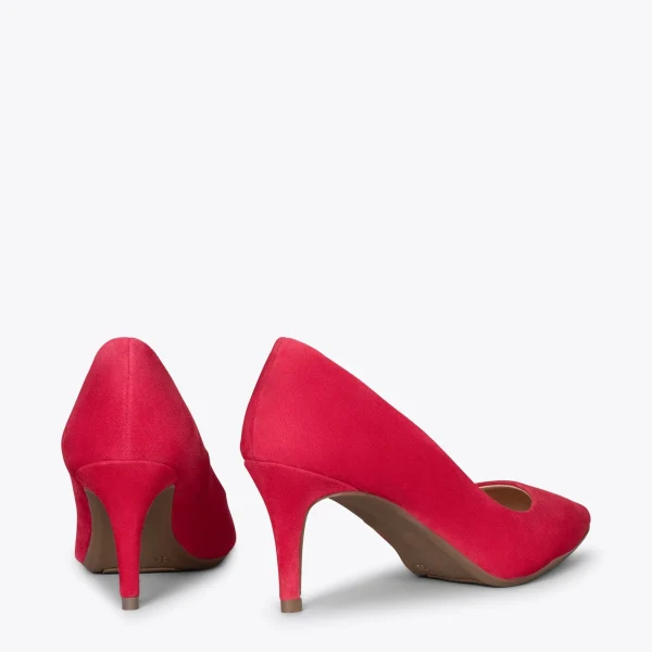 MiMaO ShopOnline STILETTO – Chaussures à Talon Aiguille ROUGE 4