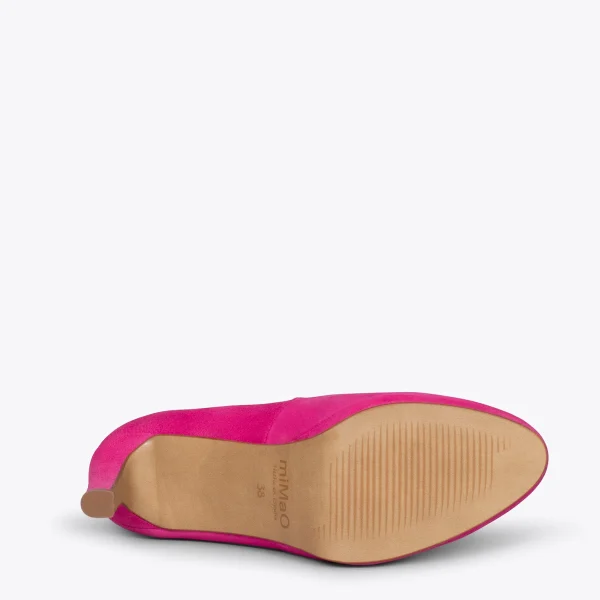 MiMaO ShopOnline PLATEFORME – Escarpins à Talon Haut Et Plateforme FUCHSIA 6