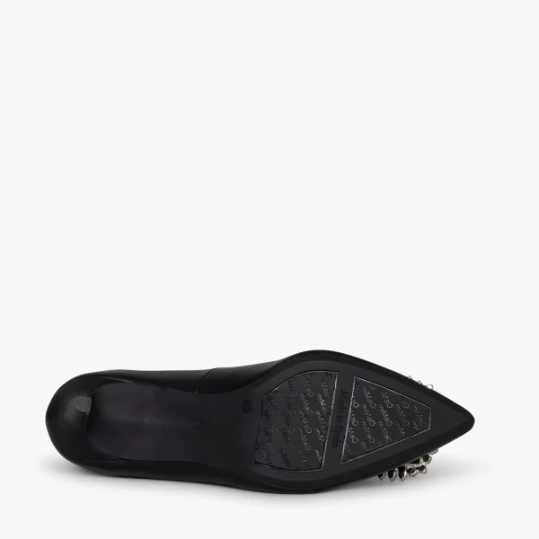 MiMaO ShopOnline ELLA – Chaussures à Talon Aiguille Avec Strass NOIR 6