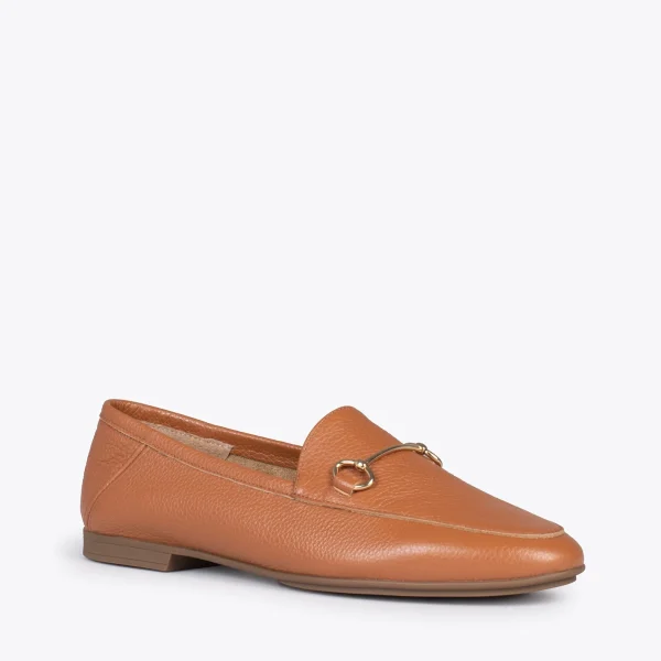 MiMaO ShopOnline STYLE – Mocassins En Cuir Avec Détail Métallique CUIR 5
