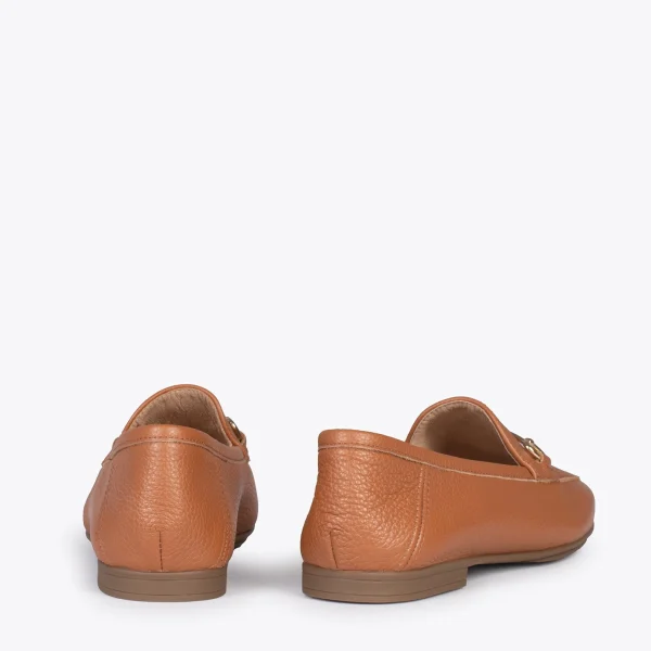 MiMaO ShopOnline STYLE – Mocassins En Cuir Avec Détail Métallique CUIR 4