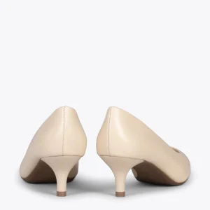 MiMaO ShopOnline URBAN KITTEN – Chaussures à Talon Kitten En Cuir Nappa BEIGE 13