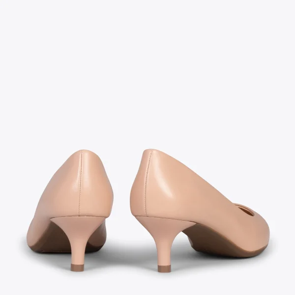 MiMaO ShopOnline URBAN KITTEN – Chaussures à Talon Kitten En Cuir Nappa NUDE 4