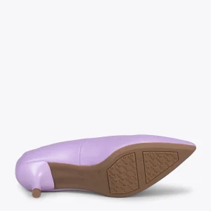 MiMaO ShopOnline URBAN KITTEN – Chaussures à Talon Kitten En Cuir Nappa LILA 17