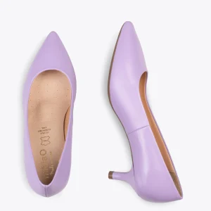MiMaO ShopOnline URBAN KITTEN – Chaussures à Talon Kitten En Cuir Nappa LILA 11