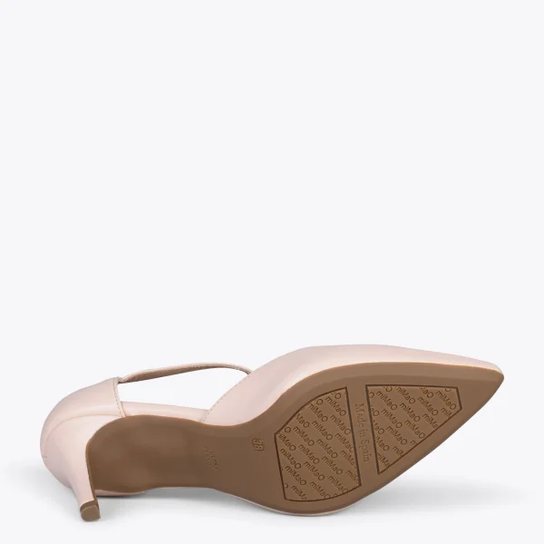 MiMaO ShopOnline DONNA – Chaussures De Soirée Confortables à Talon NUDE 6