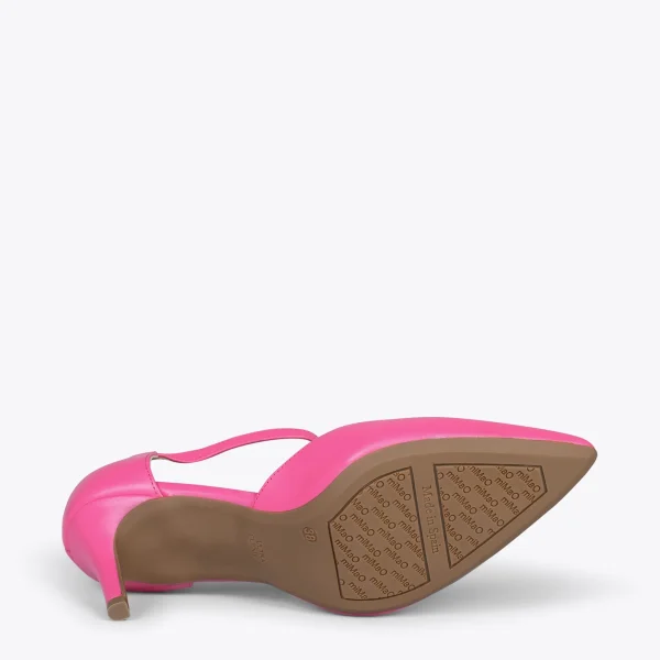 MiMaO ShopOnline DONNA – Chaussures De Soirée Confortables à Talon FUCHSIA 6