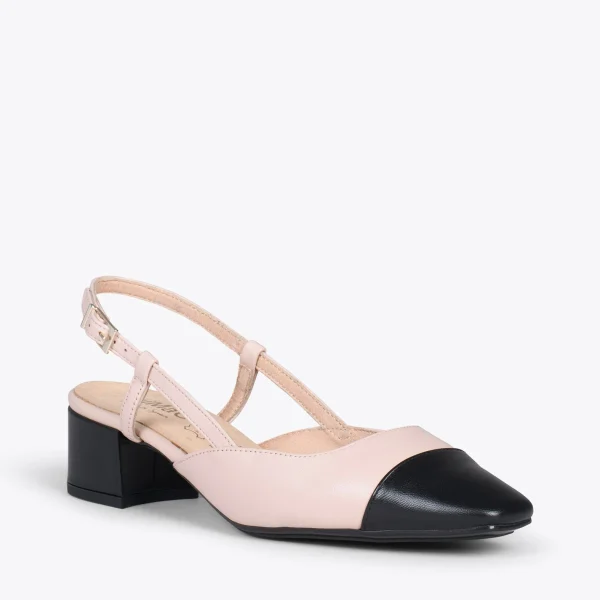 MiMaO ShopOnline AUDREY – Escarpin à Petit Talon NUDE 5