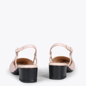 MiMaO ShopOnline AUDREY – Escarpin à Petit Talon NUDE 13