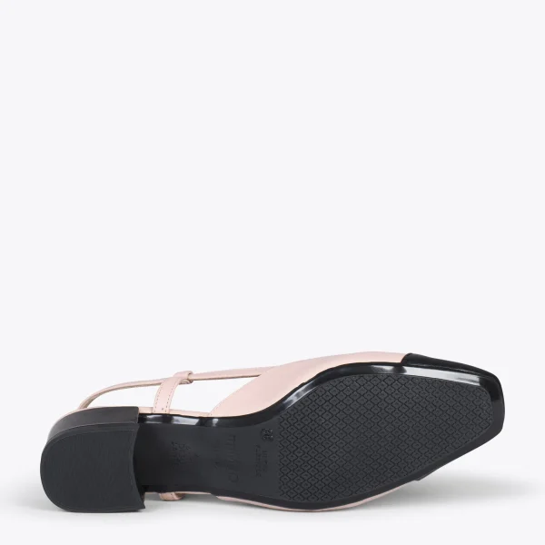 MiMaO ShopOnline AUDREY – Escarpin à Petit Talon NUDE 6