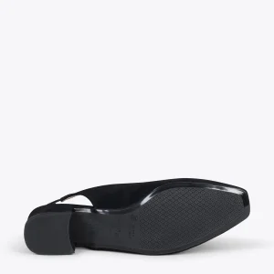 MiMaO ShopOnline URBAN LADY – Escarpins à Talon Moyen à Bride Arrière NOIR 17