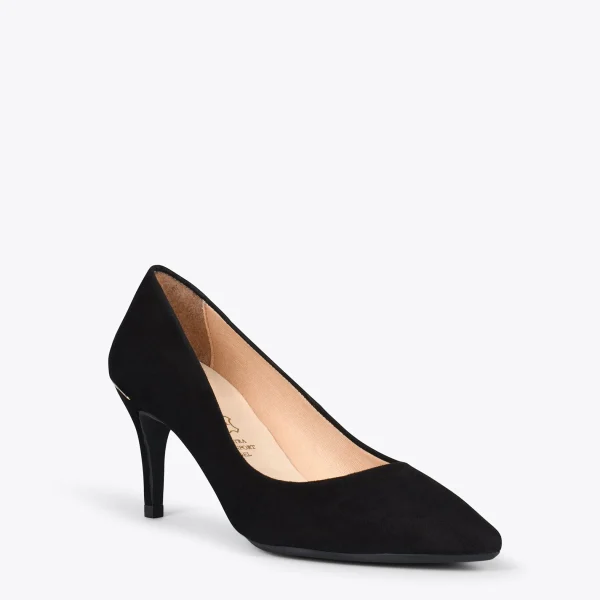 MiMaO ShopOnline STILETTO MIDNIGHT – Chaussures à Talon Aiguille Et Détail Métallique NOIR 5