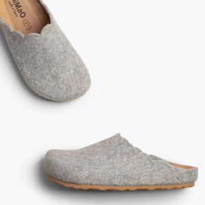MiMaO ShopOnline SWEET HOME – Pantoufles Pour Femme GRIS CLAIR 10