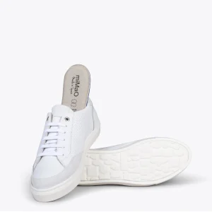 MiMaO ShopOnline SNEAKER MIL PUNTOS – Tennis Casual Pour Femme BLANC 17