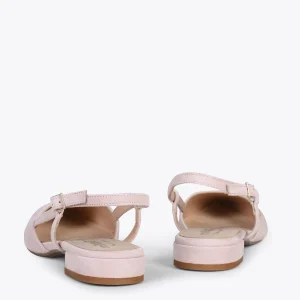 MiMaO ShopOnline BRUNCH – Chaussures à Talon Bas Et Bride Arrière NUDE 13