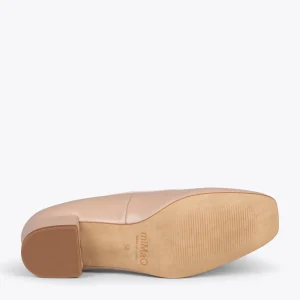 MiMaO ShopOnline OPÉRA – Ballerines à Talon NUDE 17