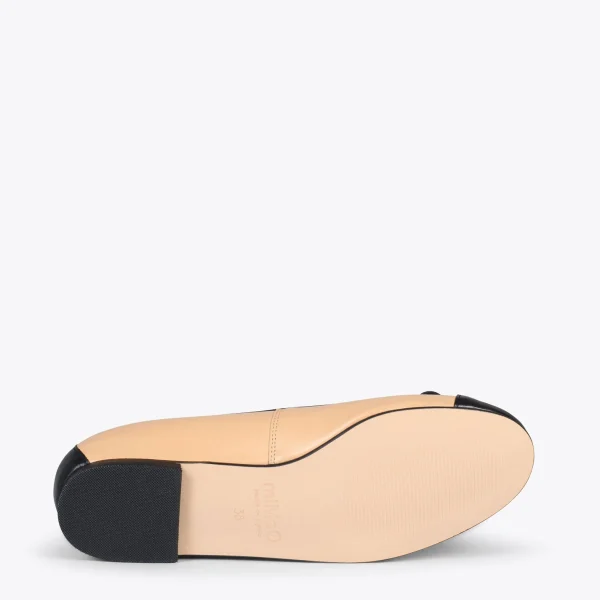 MiMaO ShopOnline NICOLLE – Ballerine Bicolore SABLE 6