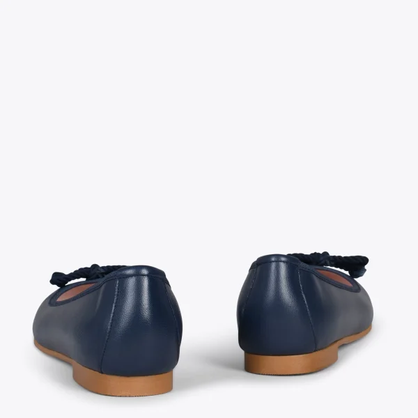 MiMaO ShopOnline BALLET – Ballerines Pour Femme BLEU MARINE 4