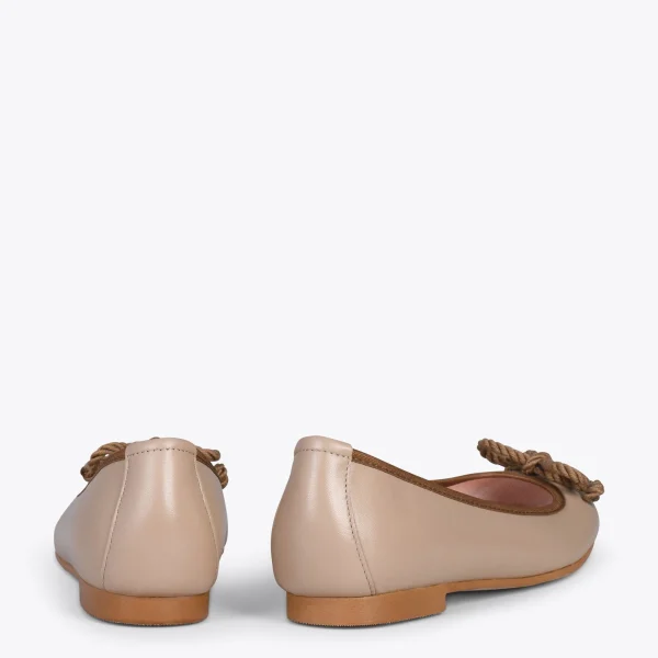 MiMaO ShopOnline BALLET – Ballerines Pour Femme TAUPE 4