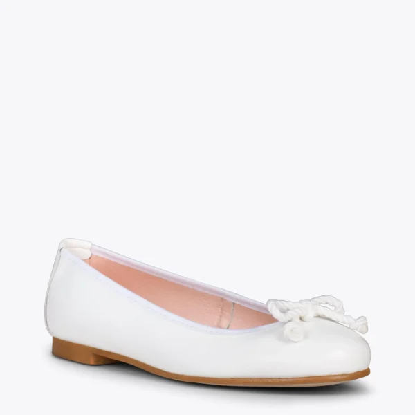 MiMaO ShopOnline BALLET –Ballerines Pour Femme BLANC 5