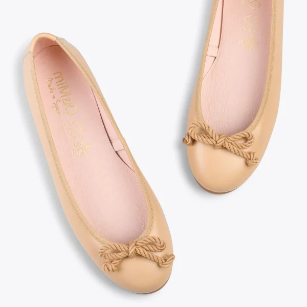 MiMaO ShopOnline BALLET – Ballerines Pour Femme SABLE 3