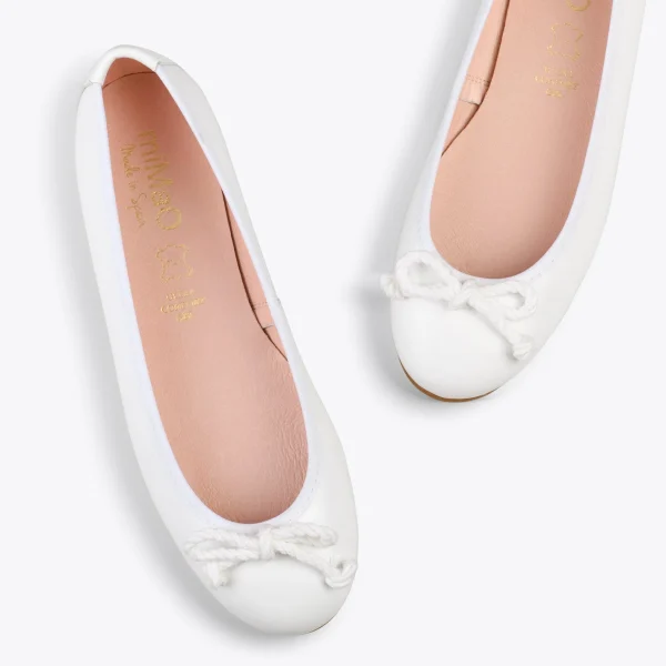 MiMaO ShopOnline BALLET –Ballerines Pour Femme BLANC 3
