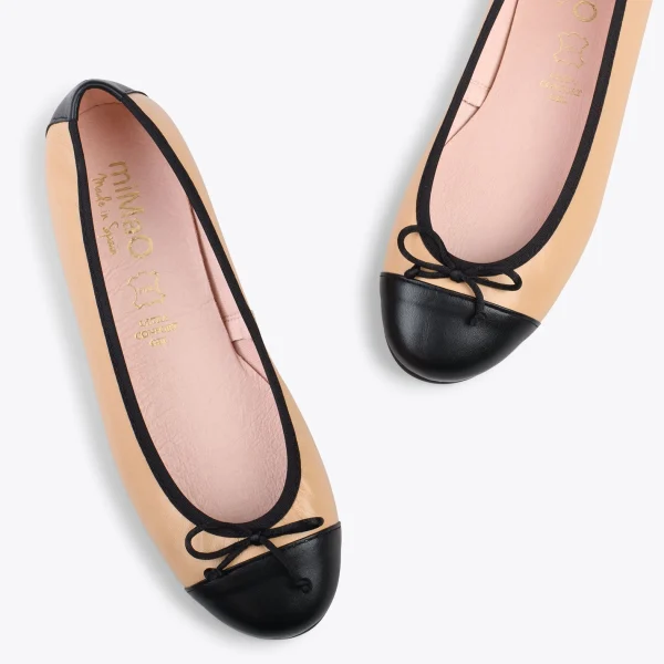MiMaO ShopOnline NICOLLE – Ballerine Bicolore SABLE 3