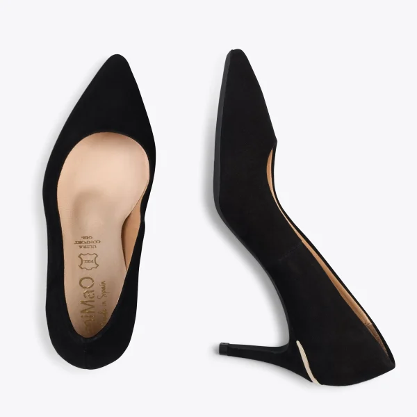 MiMaO ShopOnline STILETTO MIDNIGHT – Chaussures à Talon Aiguille Et Détail Métallique NOIR 3
