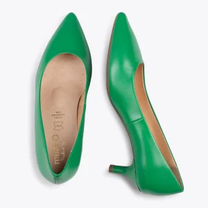 MiMaO ShopOnline URBAN KITTEN – Chaussures à Talon Kitten En Cuir Nappa VERT 11