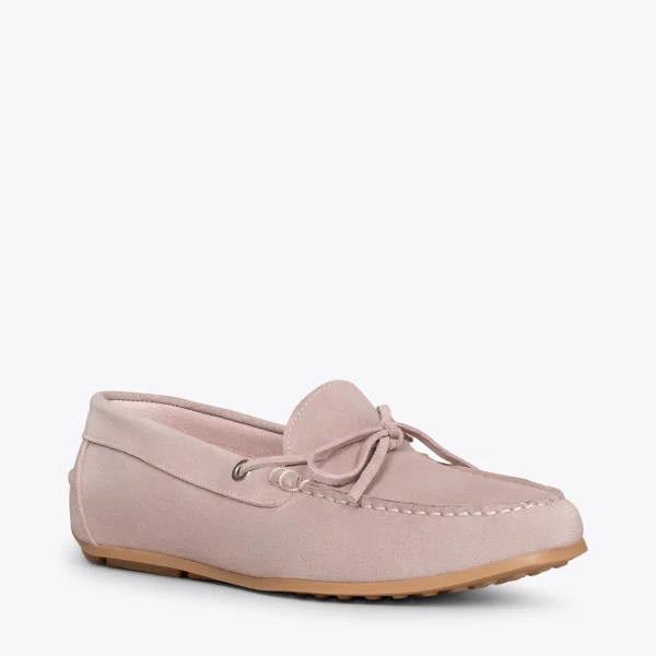 MiMaO ShopOnline BOUCLE – Mocassins Pour Femme à Semelle Amovible NUDE 5