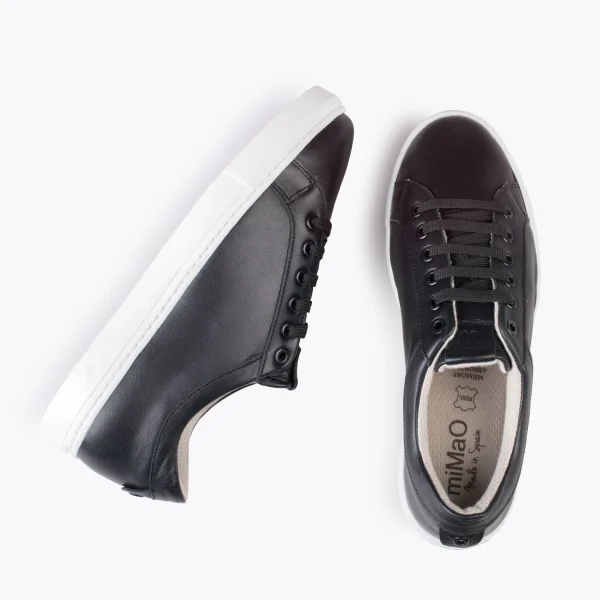 MiMaO ShopOnline SNEAKER – Baskets Casual Pour Femme NOIR 3