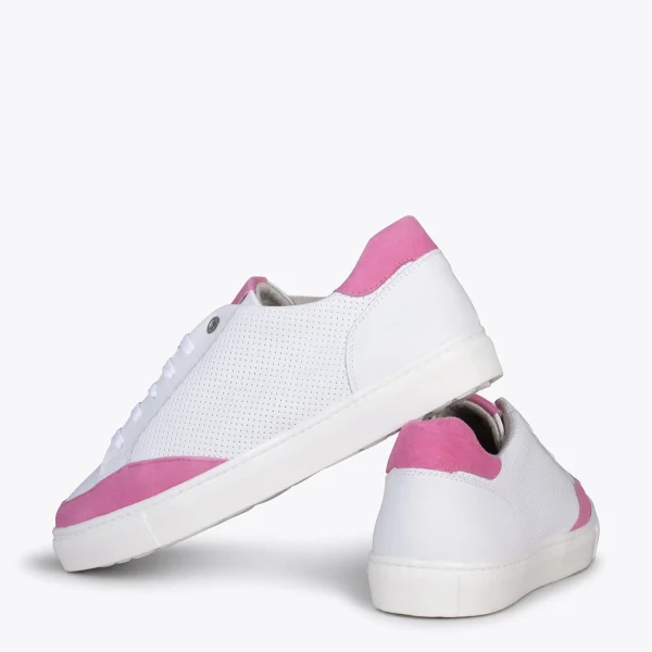 MiMaO ShopOnline SNEAKER MIL PUNTOS – Tennis Casual Pour Femme ROSE 4