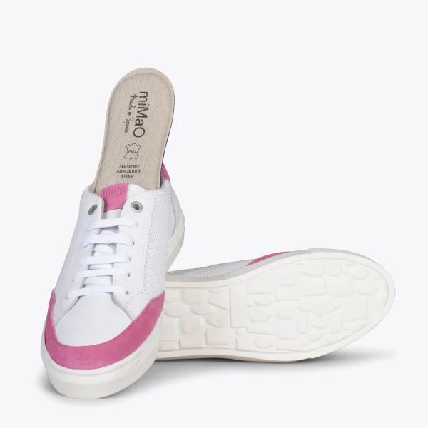 MiMaO ShopOnline SNEAKER MIL PUNTOS – Tennis Casual Pour Femme ROSE 6