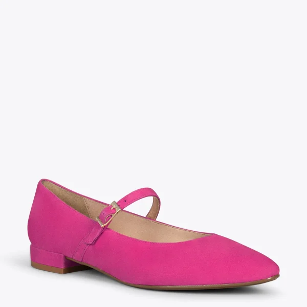 MiMaO ShopOnline BABIES – Ballerines à Bracelet FUCHSIA 5