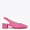 MiMaO ShopOnline URBAN LADY – Escarpins à Talon Moyen à Bride Arrière FUCHSIA 25