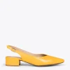 MiMaO ShopOnline HEAVEN – Slingback à Bout Fin JAUNE 23
