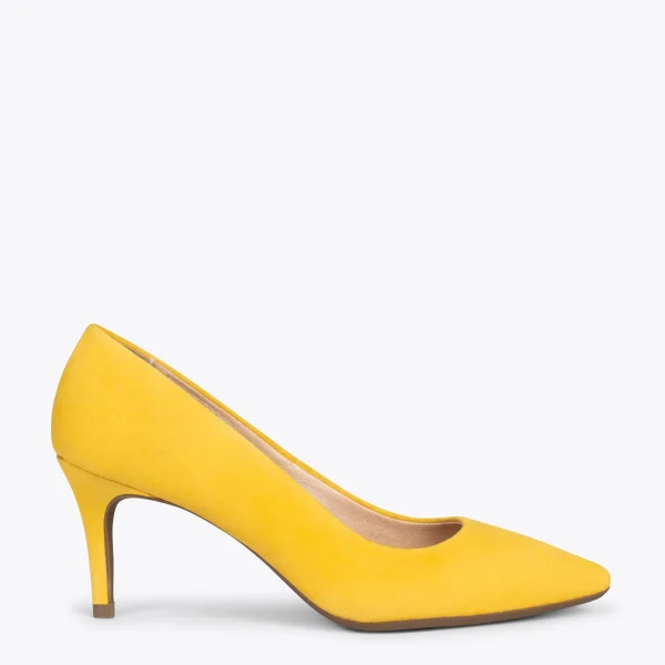 MiMaO ShopOnline STILETTO – Chaussures à Talon Aiguille JAUNE 1