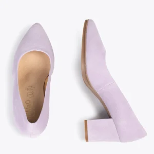 MiMaO ShopOnline URBAN S – Chaussures à Talon Moyen En Daim LILA 11